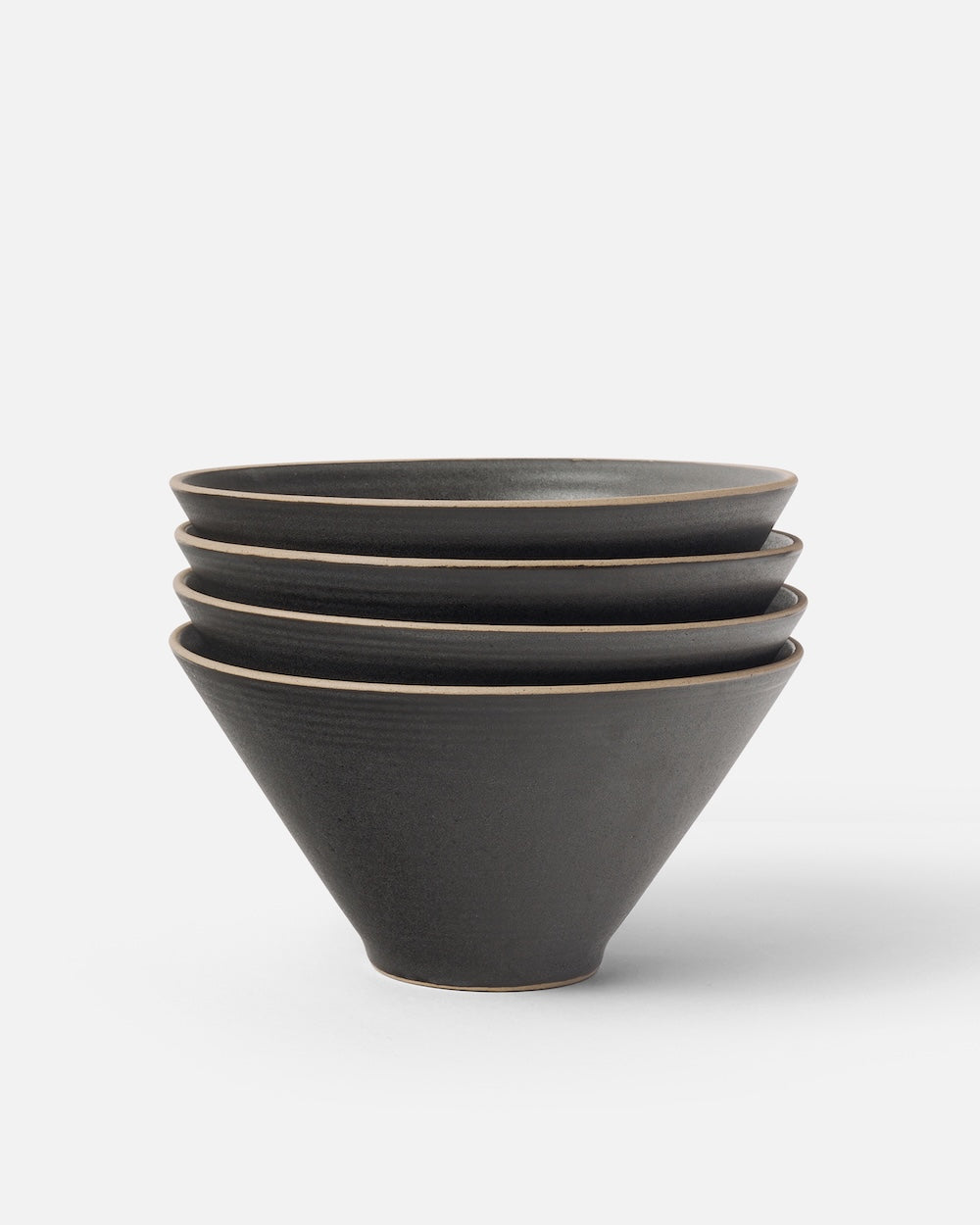 Anaya Charcoal Noodle Bowl Set of 4